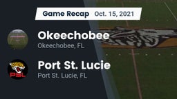 Recap: Okeechobee  vs. Port St. Lucie  2021