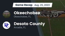 Recap: Okeechobee  vs. Desoto County  2023