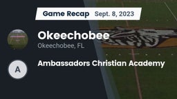 Recap: Okeechobee  vs. Ambassadors Christian Academy 2023