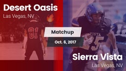Matchup: Desert Oasis High vs. Sierra Vista  2017