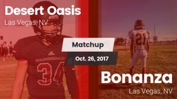 Matchup: Desert Oasis High vs. Bonanza  2017