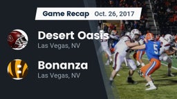 Recap: Desert Oasis  vs. Bonanza  2017