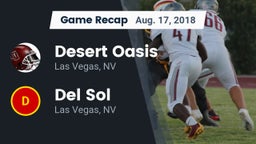 Recap: Desert Oasis  vs. Del Sol  2018