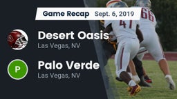 Recap: Desert Oasis  vs. Palo Verde  2019