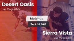 Matchup: Desert Oasis High vs. Sierra Vista  2019