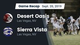 Recap: Desert Oasis  vs. Sierra Vista  2019