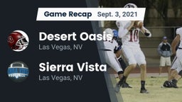 Recap: Desert Oasis  vs. Sierra Vista  2021