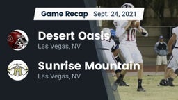 Recap: Desert Oasis  vs. Sunrise Mountain  2021