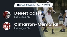 Recap: Desert Oasis  vs. Cimarron-Memorial  2021