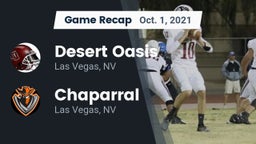 Recap: Desert Oasis  vs. Chaparral  2021