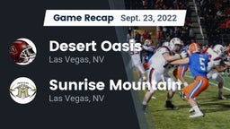 Recap: Desert Oasis  vs. Sunrise Mountain  2022
