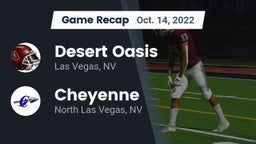 Recap: Desert Oasis  vs. Cheyenne  2022