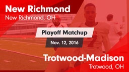 Matchup: New Richmond vs. Trotwood-Madison  2016