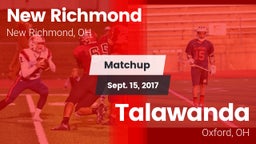 Matchup: New Richmond vs. Talawanda  2017