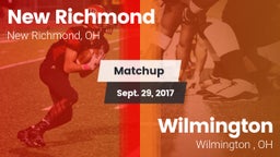 Matchup: New Richmond vs. Wilmington  2017