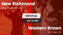 Matchup: New Richmond vs. Western Brown  2017