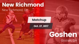 Matchup: New Richmond vs. Goshen  2017