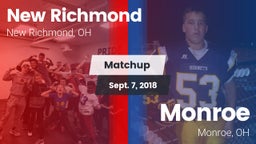 Matchup: New Richmond vs. Monroe  2018