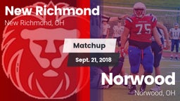 Matchup: New Richmond vs. Norwood  2018