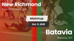 Matchup: New Richmond vs. Batavia  2018