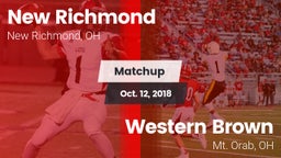 Matchup: New Richmond vs. Western Brown  2018