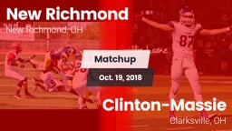 Matchup: New Richmond vs. Clinton-Massie  2018