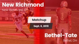 Matchup: New Richmond vs. Bethel-Tate  2019