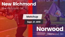 Matchup: New Richmond vs. Norwood  2019