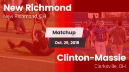 Matchup: New Richmond vs. Clinton-Massie  2019