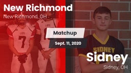 Matchup: New Richmond vs. Sidney  2020