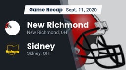 Recap: New Richmond  vs. Sidney  2020