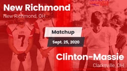 Matchup: New Richmond vs. Clinton-Massie  2020