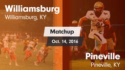 Matchup: Williamsburg vs. Pineville  2016