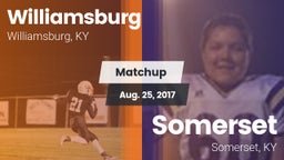 Matchup: Williamsburg Middle vs. Somerset  2017