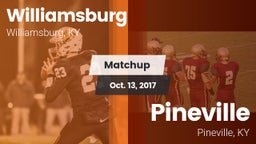 Matchup: Williamsburg Middle vs. Pineville  2017
