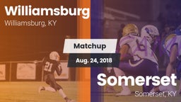 Matchup: Williamsburg High vs. Somerset  2018