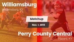 Matchup: Williamsburg High vs. Perry County Central  2019