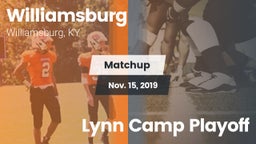 Matchup: Williamsburg High vs. Lynn Camp Playoff 2019