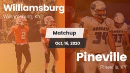 Matchup: Williamsburg High vs. Pineville  2020