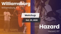 Matchup: Williamsburg High vs. Hazard  2020