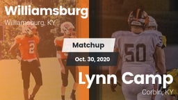 Matchup: Williamsburg High vs. Lynn Camp  2020