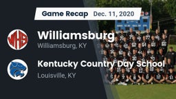 Recap: Williamsburg   vs. Kentucky Country Day School 2020
