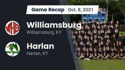 Recap: Williamsburg   vs. Harlan  2021