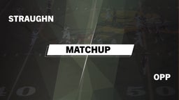 Matchup: Straughn vs. Opp  2016