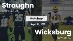 Matchup: Straughn vs. Wicksburg  2017