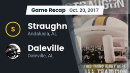Recap: Straughn  vs. Daleville  2017