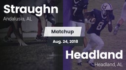 Matchup: Straughn vs. Headland  2018