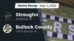 Recap: Straughn  vs. Bullock County  2020