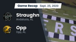 Recap: Straughn  vs. Opp  2020