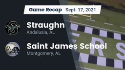 Recap: Straughn  vs. Saint James School 2021